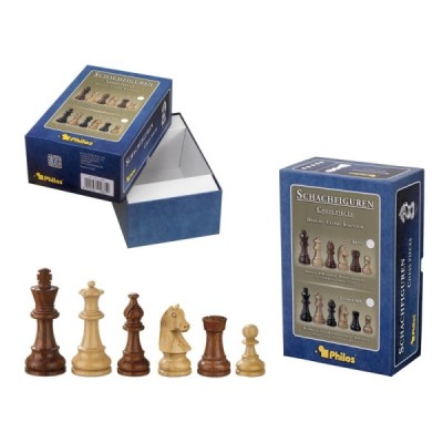 Sigismund chess pieces, ch 95 mm, in setup box