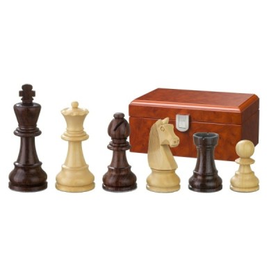 Chess pieces Barbarossa, KH 65 mm, in wooden box