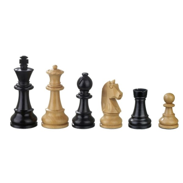 Chessmen Louis XIV, KH 65 mm, in wooden box