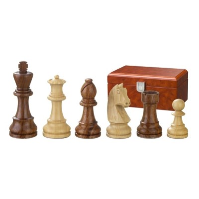 Chess pieces Artus, KH 65 mm, in wooden box