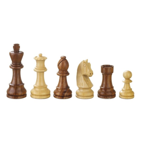 Chess pieces Artus, KH 90 mm, in setup box