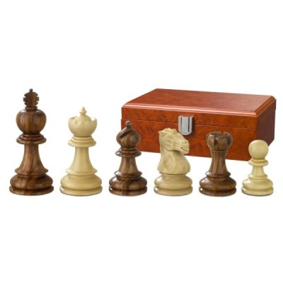 Chess pieces Valerian, KH 90 mm, in wooden box