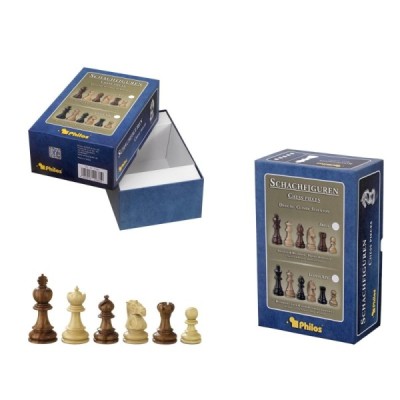 Chess pieces Valerian, KH 90 mm, in setup box