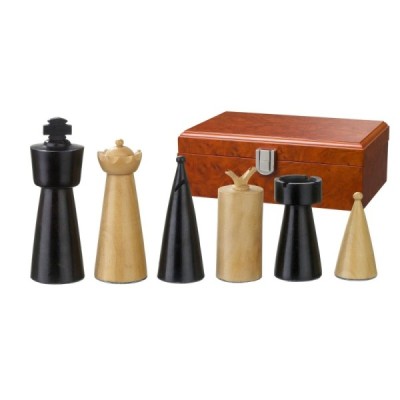 Chess pieces Domitian, KH 90 mm, in wooden box