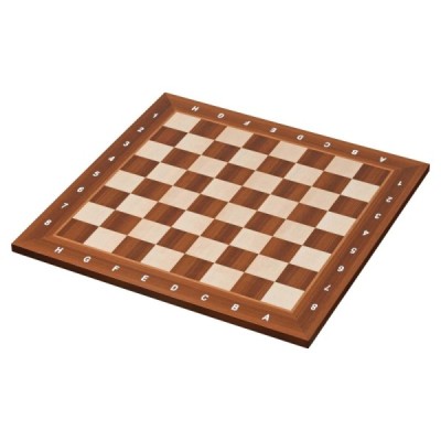 Chessboard London, field 50 mm, with edge lettering