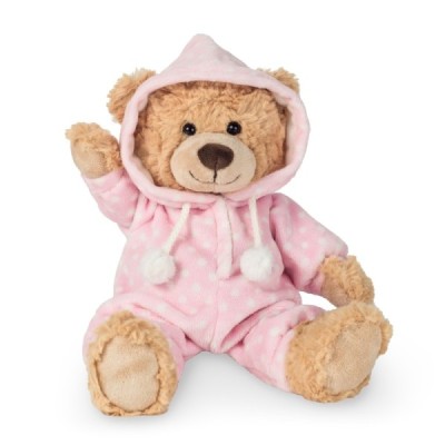 Pajama bear pink 30 cm