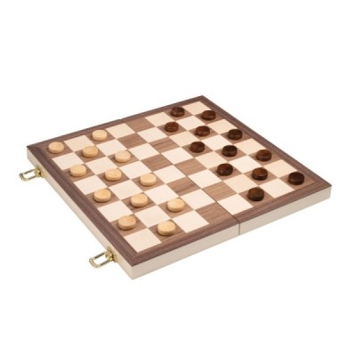 Chess backgammon checkers set, field 40 mm