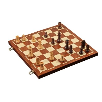 Chess backgammon checkers set, field 45 mm