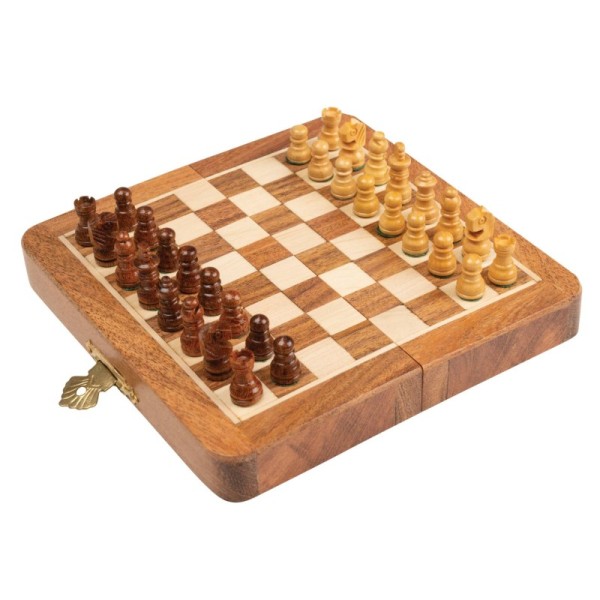 Chess box, travel, mini, field 12 mm, magnetic