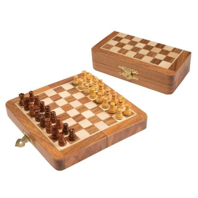 Chess box, travel, mini, field 12 mm, magnetic