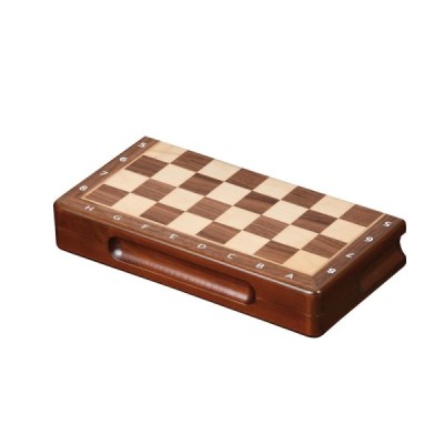 Chess box, field 25 mm, with edge labeling