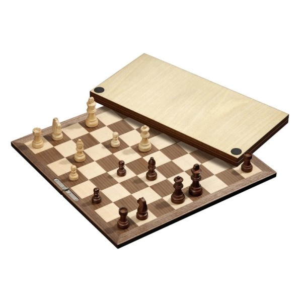 Chess set, hinged, 40 mm square