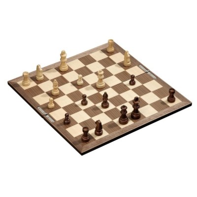 Chess set, hinged, 40 mm square