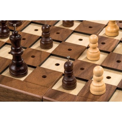 Chess box for blind chess, 33 mm square