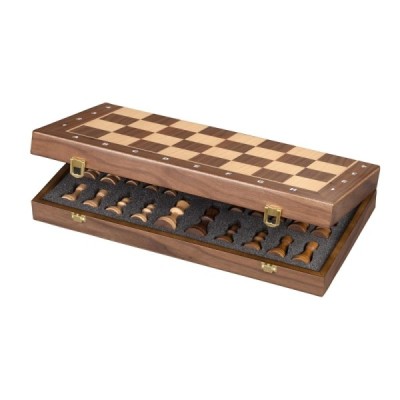 Chess box, field 43 mm, with edge lettering