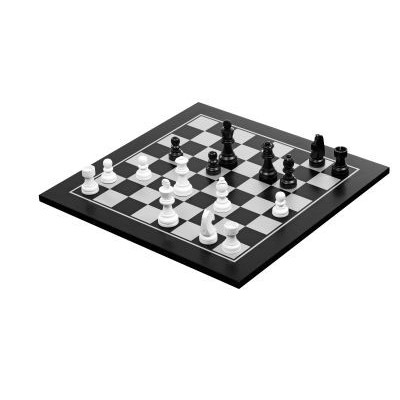 Chess checkers set, field 40 mm