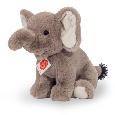 Elefant sitzend 25 cm