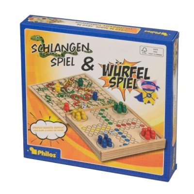 Würfelspiel Schlangenspiel Kombination, mini