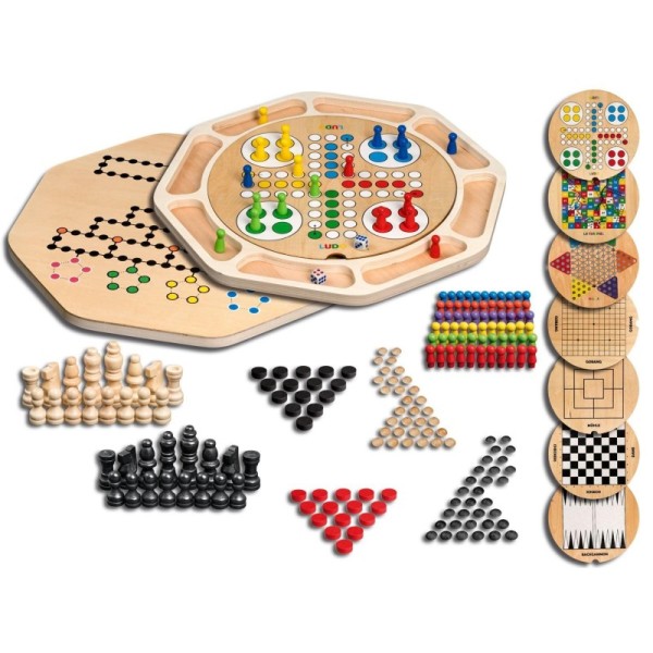 Wooden game collection 9