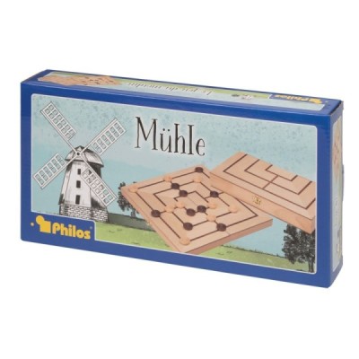 Mühle, Holzkassette