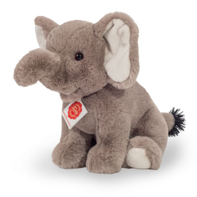 Elefant sitzend 25 cm