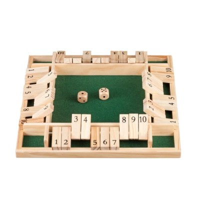 Shut The Box, 10er, 4er Variante