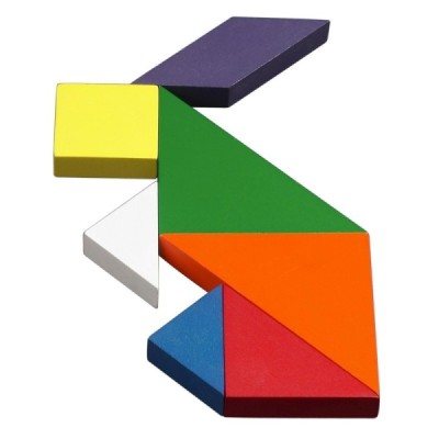 Tangram, bunt