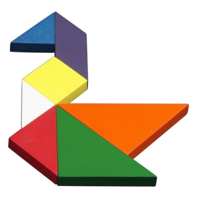 Tangram, bunt