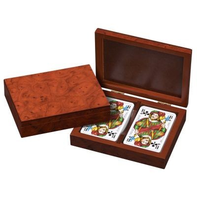 Rummy, in wooden box