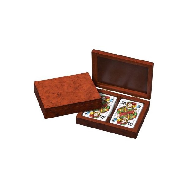 Rummy, in wooden box