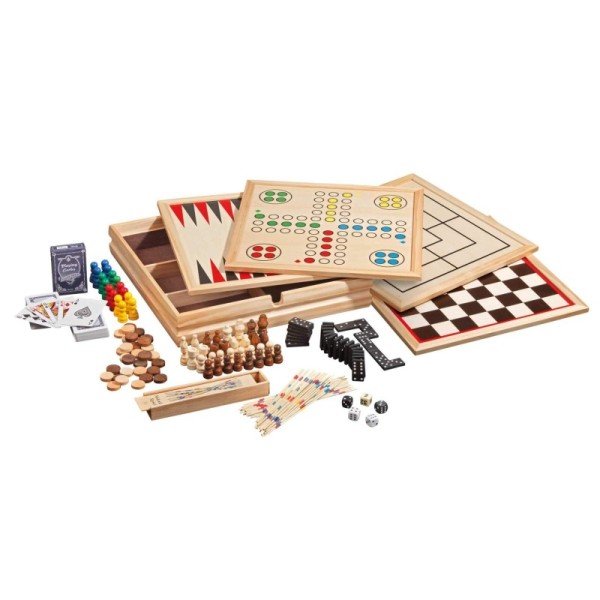 Collezione di giochi in legno 10