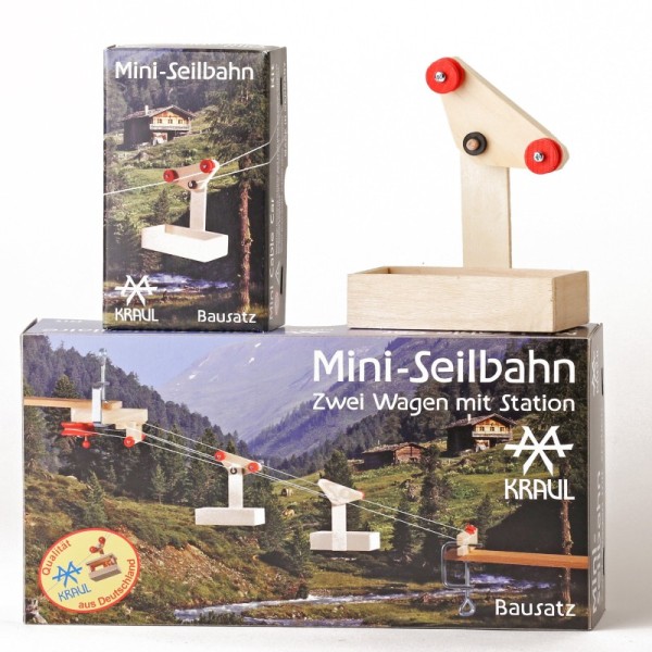 Mini Seilbahn  mit Seil