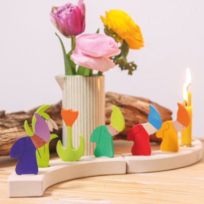 Candele in cera d'api ambra (100%) PU 12 pz.