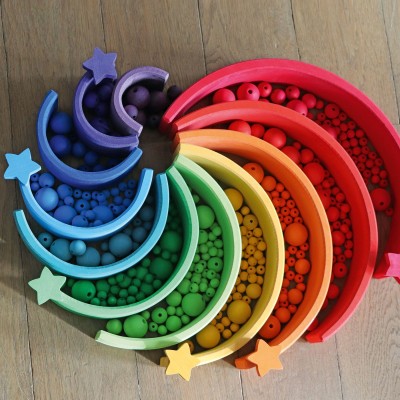 Kleine Pastellkugeln
