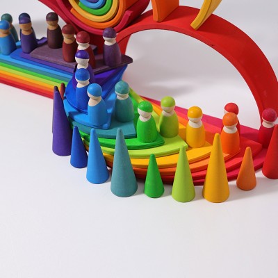 Regenbogen Halbkreise