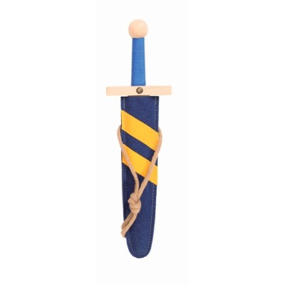 Tabarro Lancillotto blu/giallo