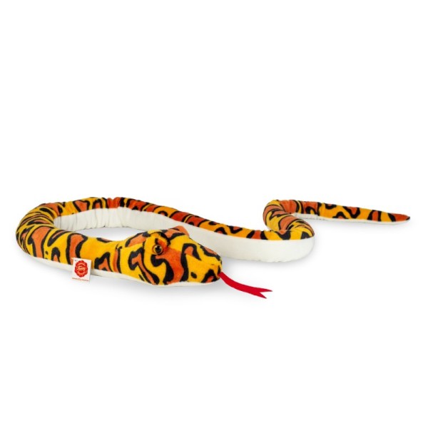 Snake yellow-orange patterned 175 cm