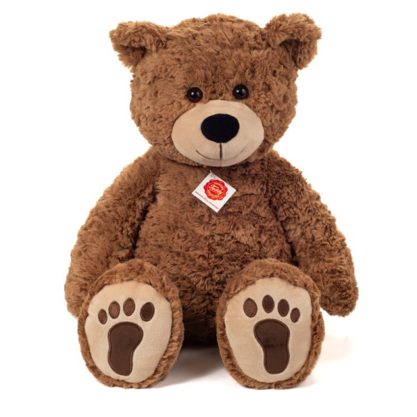 Brown teddy bear with paws 55 cm