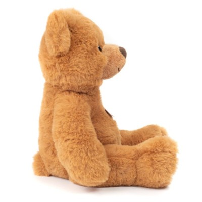 Brown teddy bear with paws 31 cm