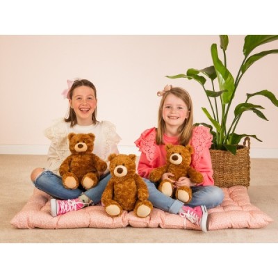 Hazelnut brown teddy bear 34 cm