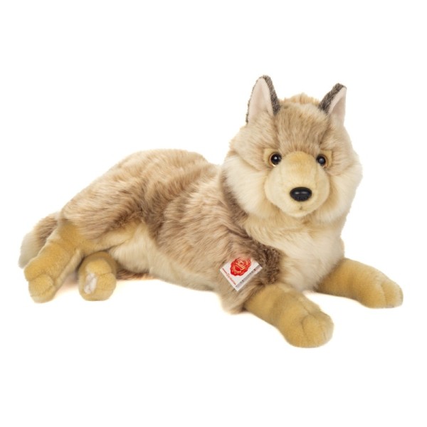 Wolf liegend 40 cm